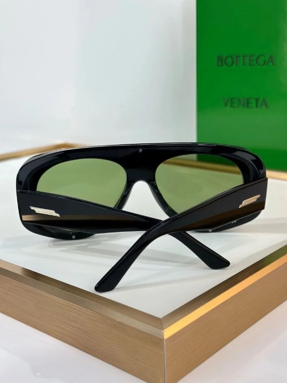 BOTTEGA VENETA BV1362S 006 oversized men's sunglasses frame reading hinge